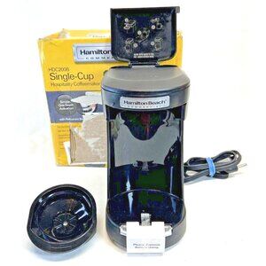 Hamilton Beach Commercial HDC200B Single Cup Coffee Maker Black Original Box